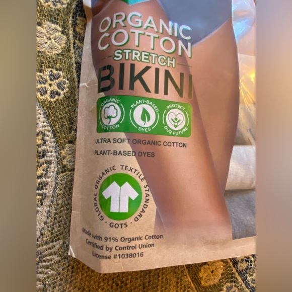 6 Pack of Organic Bikini Style Underwear 🩲 Plant 🌱 Based Dyes Felina - Picture 5 of 11